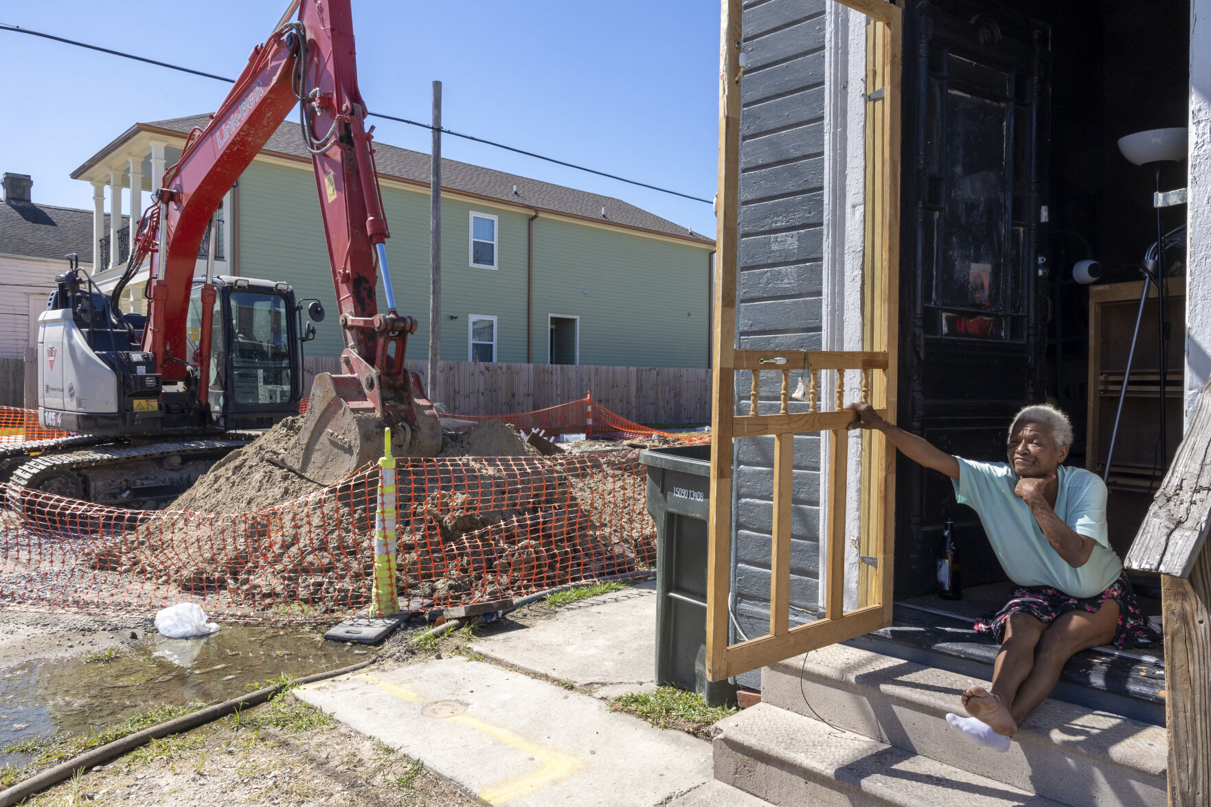 Street work in New Orleans